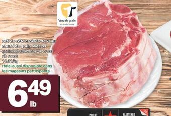 L'Intermarché Roti de côte croisée de veau nourri de grain avec os offer