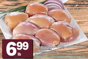 L'Intermarché Hauts de cuisse de poulet frais désossés, sans peau offer