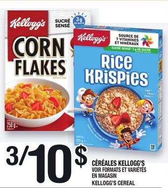 Marche Ami Céréales kellogg's | kellogg's cereal offer