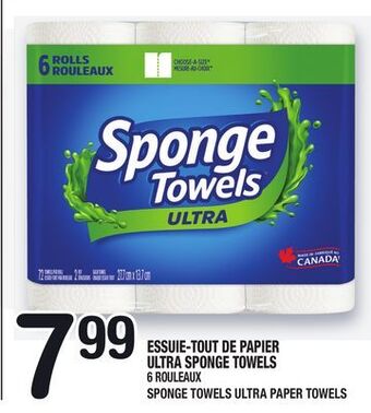 Marche Ami Essuie‑tout de papier ultra sponge towels | sponge towels ultra paper towels offer