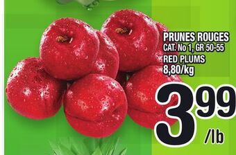 Marche Ami Prunes rouges | red plums offer
