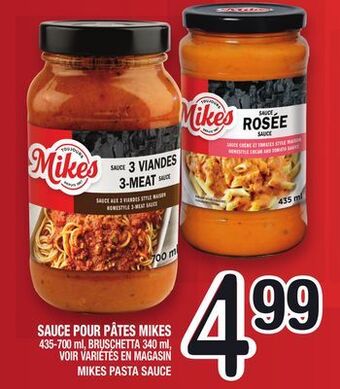 Marche Ami Sauce pour pâtes mikes | mikes pasta sauce offer
