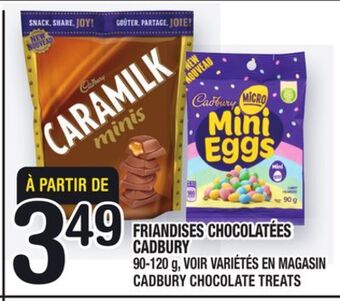 Marche Ami Friandises chocolatées cadbury | cadbury chocolate treats offer