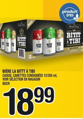 Marche Ami Bière la bittt à tibi | beer offer