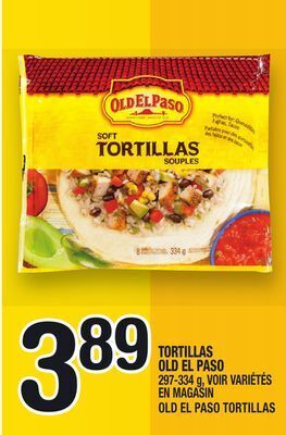 Marche Ami Tortillas old el paso | old el paso tortillas offer