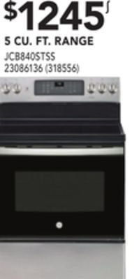 RONA Ge 5 cu. ft. range offer