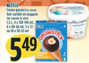 Marché Adonis Nestlé crème glacée offer