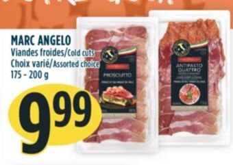 Marché Adonis Viandes froides marc angelo offer