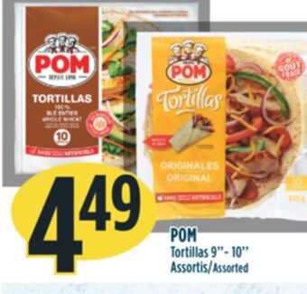 Marché Adonis Pom tortillas 9- 10 offer