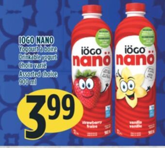 Marché Adonis Iogo nano yogourt à boire offer