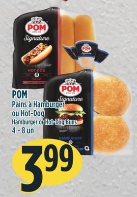 Marché Adonis Pom pains à hamburger ou hot-dog offer