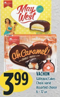 Marché Adonis Vachon gâteaux offer