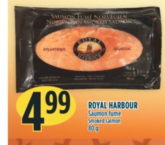 Marché Adonis Royal harbour saumon fumé offer