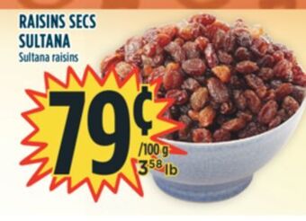 Marché Adonis Raisins secs sultana offer