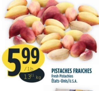 Marché Adonis Pistaches fraiches offer