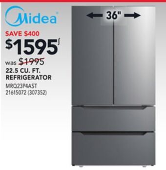Réno Dépôt Midea 22.5 cu. ft. refrigerator offer