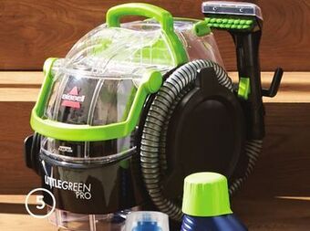 Walmart Little green pro portable carpet & upholstery deep cleaner offer