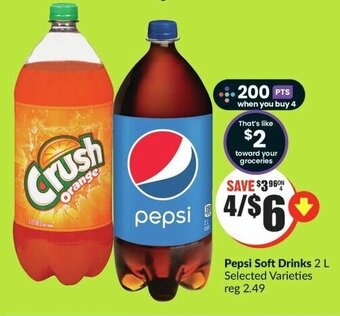 FreshCo Pepsi Soft Drinks 2L offer