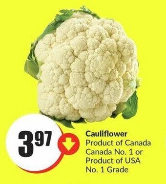 FreshCo Cauliflower offer