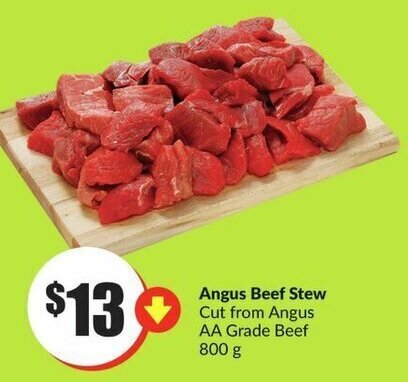 FreshCo Angus Beef Stew 800g offer