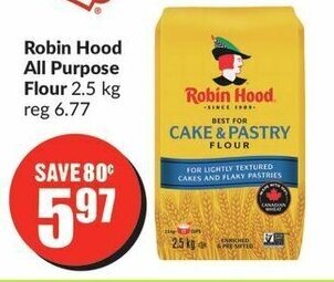 FreshCo Robin Hood All Purpose Flour 2.5 kg offer