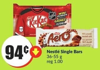 FreshCo Nestlé Single Bars 36-55g offer