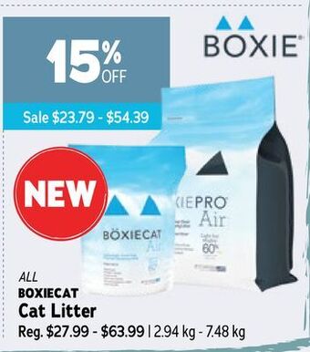 Ren’s Pets Depot All boxiecat cat litter offer