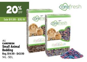 Ren’s Pets Depot All carefresh small animal bedding offer