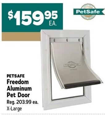 Ren’s Pets Depot Petsafe freedom aluminum pet door offer
