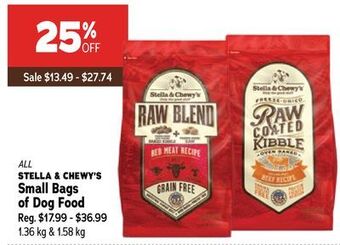 Ren’s Pets Depot All stella & chewy's small bags of dog food offer