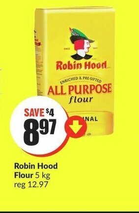 FreshCo Robin Hood Flour 5kg offer