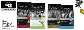 Ren’s Pets Depot Vetdiet large bags of dog & cat food offer
