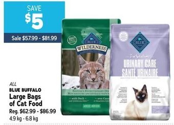 Ren’s Pets Depot All blue buffalo large bags of cat food offer