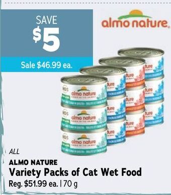 Ren’s Pets Depot All almo nature variety packs of cat wet food offer