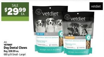 Ren’s Pets Depot All vetdiet dog dental chews offer