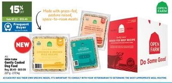 Ren’s Pets Depot All open farm gently cooked dog food offer