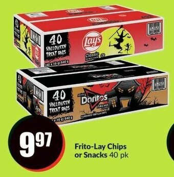 FreshCo Frito-Lay Chips or Snacks 40 pk offer