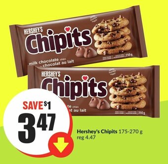 FreshCo Hershey's Chipits 175-270g offer