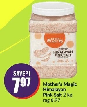 FreshCo Mother's Magic Himalayan Pink Salt 2 kg offer