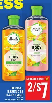 Food Basics Herbal  essences hair care offer
