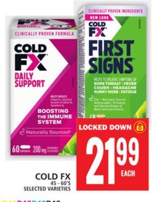 Food Basics Cold fx offer