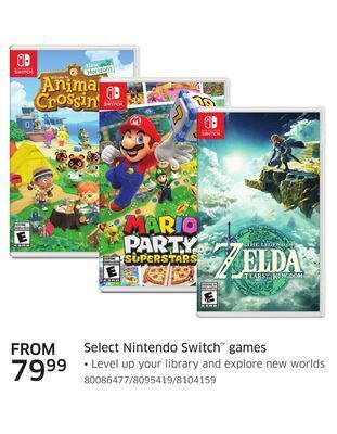 The Source Select nintendo switch games offer