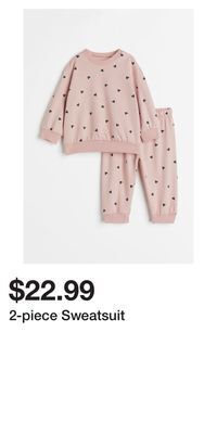 H&M 2-piece sweatsuit offer