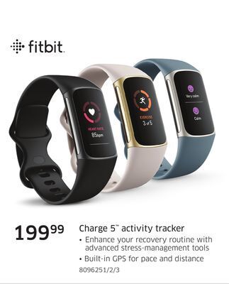 The Source Fitbit charge 5 activity tracker offer