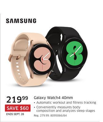 The Source Samsung galaxy watch 4 40mm offer
