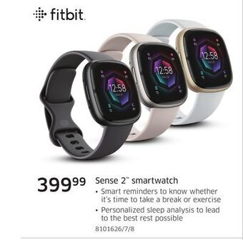 The Source Fitbit sense 2 smartwatch offer