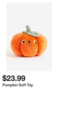 H&M Pumpkin soft toy offer