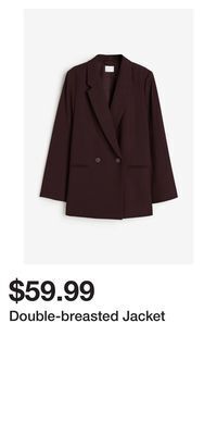 H&M Double-breasted jacket offer