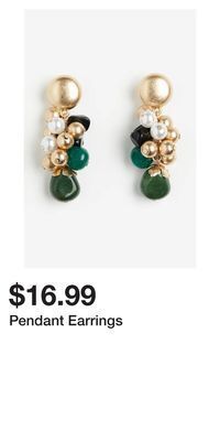 H&M Pendant earrings offer