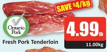 Starsky Fresh pork tenderloin offer